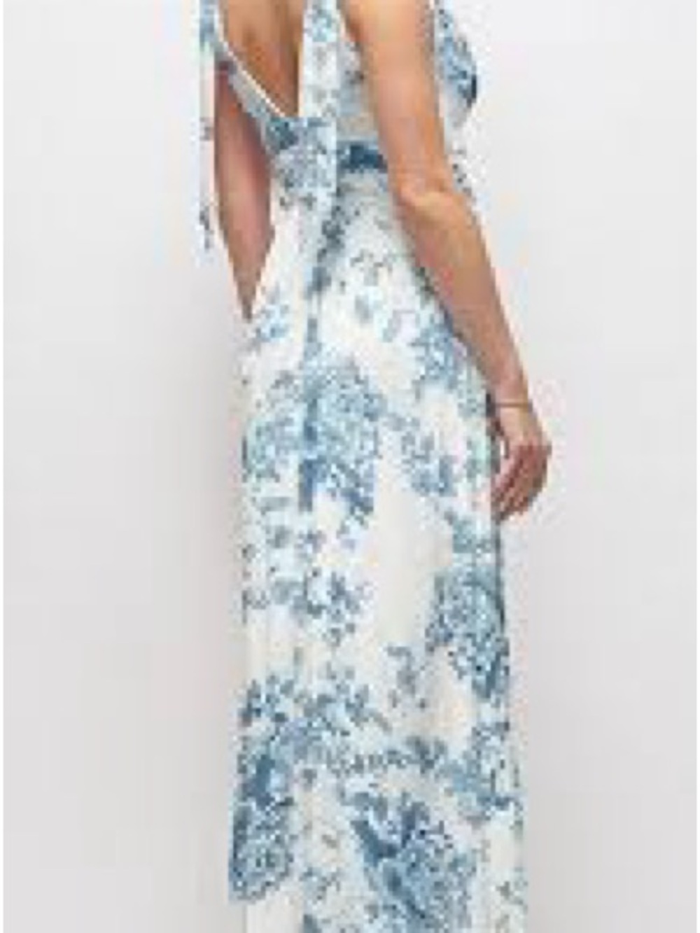 Thread by Dessy Group Blue Floral Maxi Dress